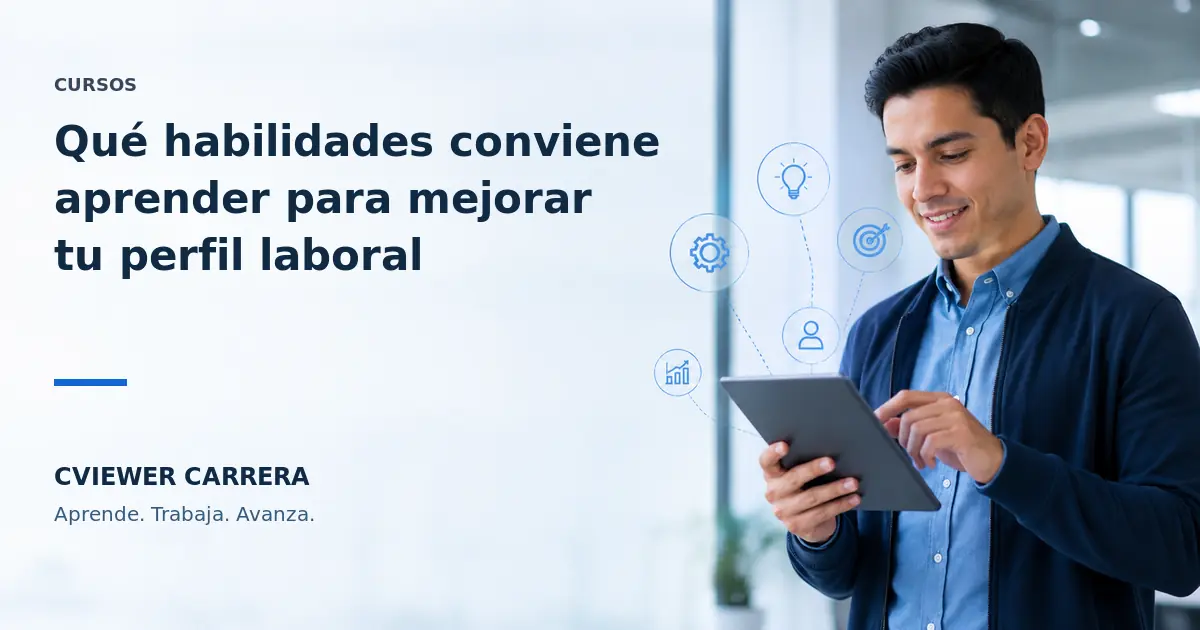 Qué habilidades conviene aprender para mejorar tu perfil laboral